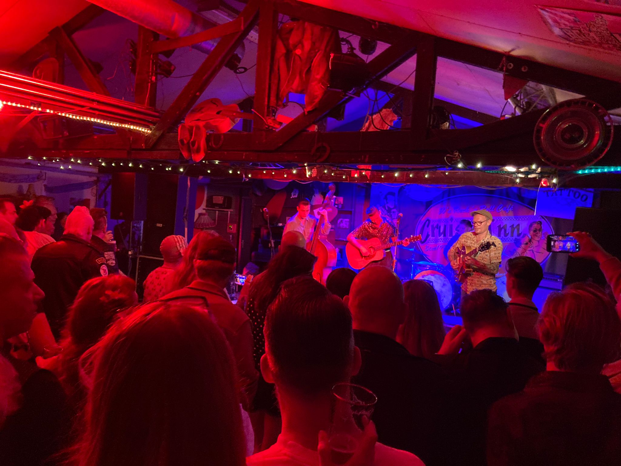 Drummer in action rock and roll